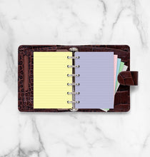 Load image into Gallery viewer, Pastel Ruled Notepaper Pocket Refill
