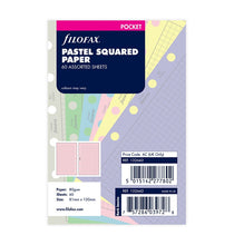 Load image into Gallery viewer, Pastel Squared Notepaper Pocket Refill
