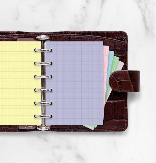 Pastel Squared Notepaper Pocket Refill
