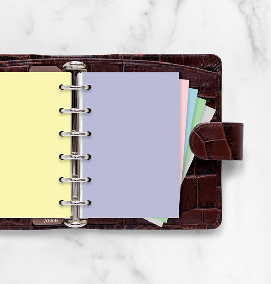 Pastel Plain Notepaper Pocket Refill