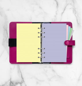 Pastel Ruled Notepaper Personal Refill