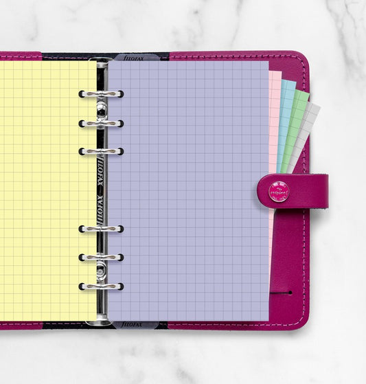 Pastel Squared Notepaper Personal Refill