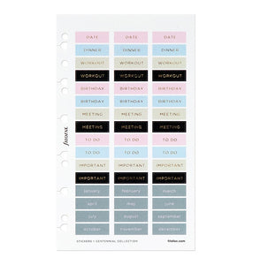 Planning Stickers - Centennial Collection