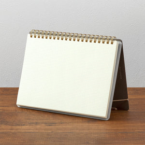 Notebook A5 +Stand Cross Dot Gridded