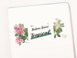 Appree Nature Scene Sticker - Tropical Day