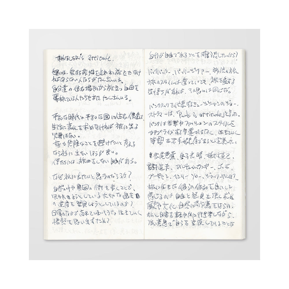 TRAVELER'S notebook Refill Light paper notebook 013