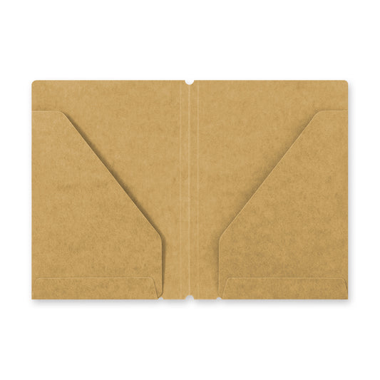 TRAVELER'S notebook Refill (Passport Size) Kraft Paper Folder 010