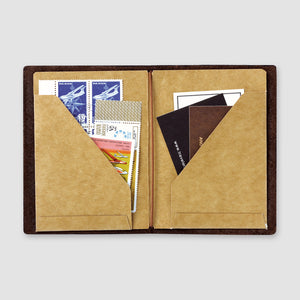 TRAVELER'S notebook Refill (Passport Size) Kraft Paper Folder 010