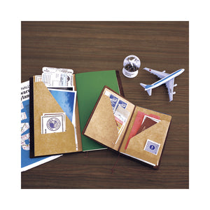 TRAVELER'S notebook Refill (Passport Size) Kraft Paper Folder 010