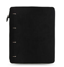 Load image into Gallery viewer, Clipbook Classic Monochrome A4 Zip Notebook Black In stock
