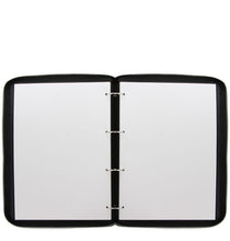 Load image into Gallery viewer, Clipbook Classic Monochrome A4 Zip Notebook Black In stock
