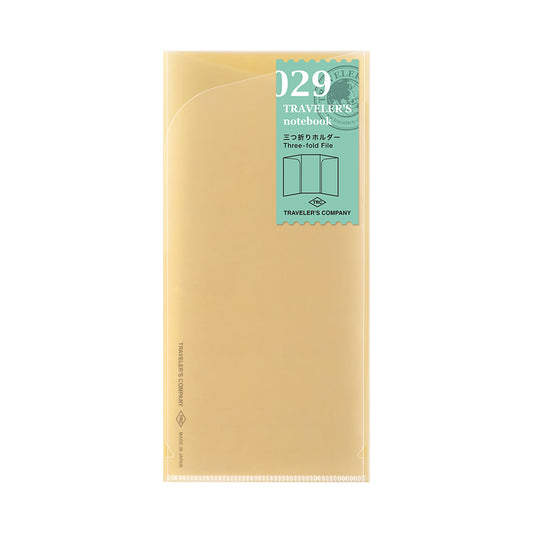 TRAVELER'S notebook Three-fold File