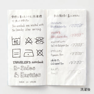 TRAVELER'S notebook Refill Washable Paper