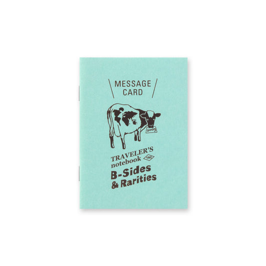 TRAVELER'S notebook Passport Size Refill Message Card