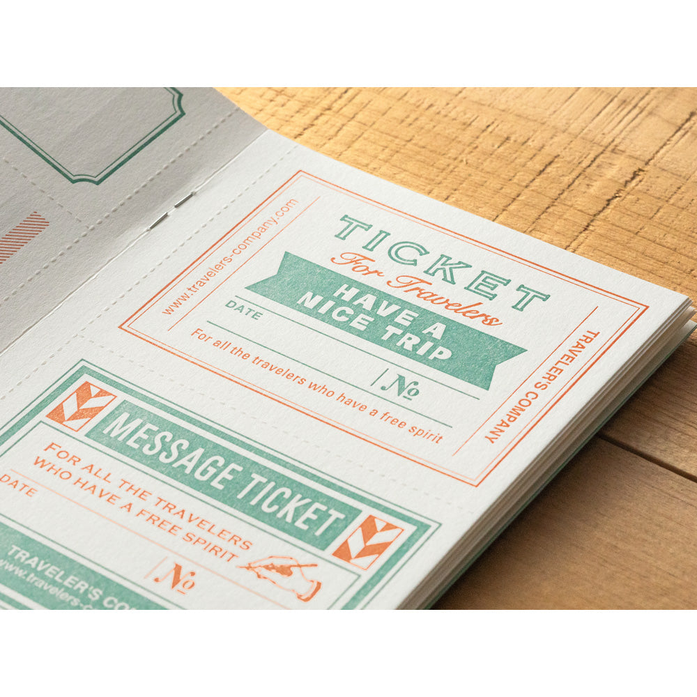 TRAVELER'S notebook Passport Size Refill Message Card
