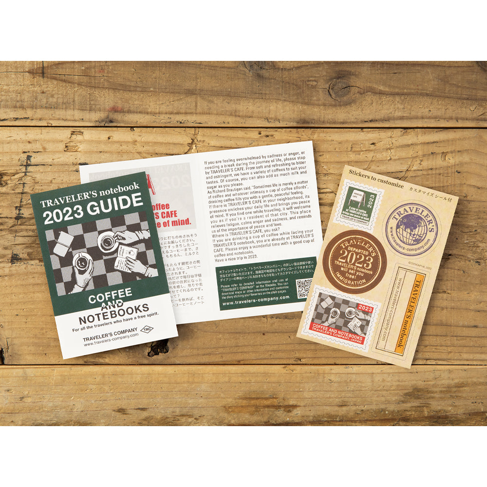 TRAVELER'S notebook Passport Size Refill 2023 Weekly