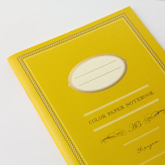 Notebook A5 Color Yellow