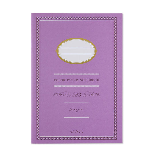 Notebook A5 Color Purple
