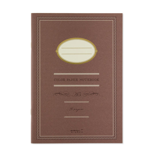 Notebook A5 Color Brown