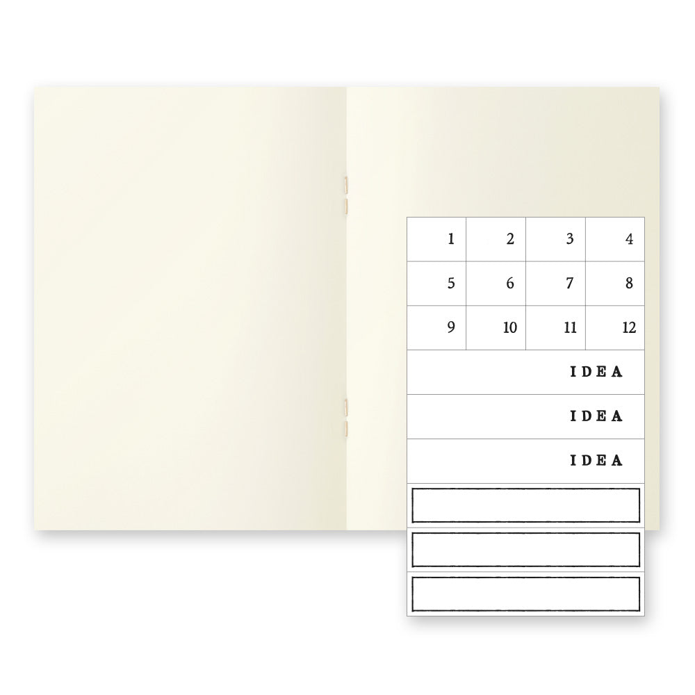 MD Notebook Light (A6) 3pcs Pack