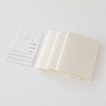 Load image into Gallery viewer, MD Notebook Light (B6 Slim) Blank 3pcs Pack
