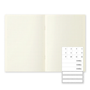 MD Notebook Light (A5) Gridded 3pcs Pack