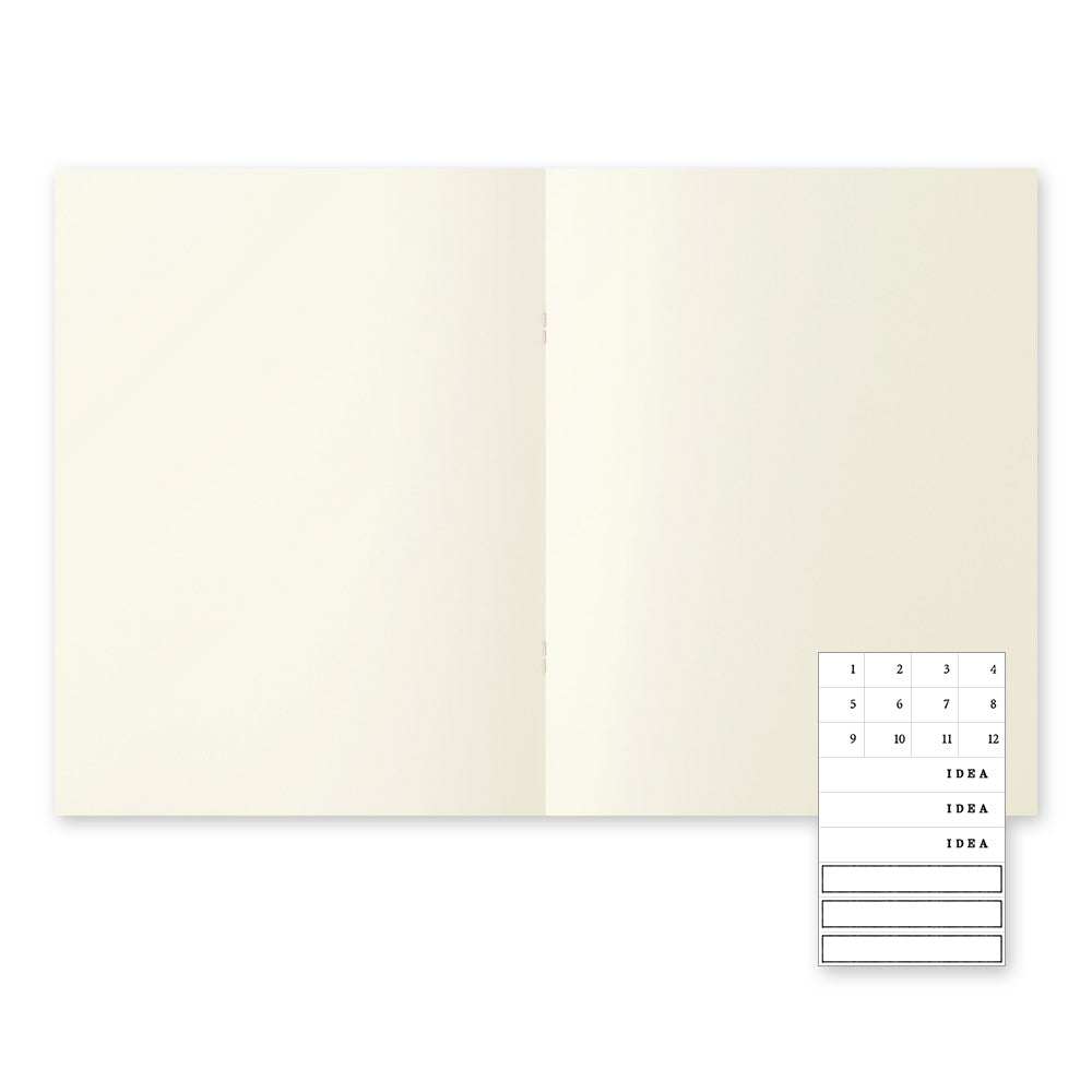 MD Notebook Light (A4 Variant) Blank 3pcs Pack