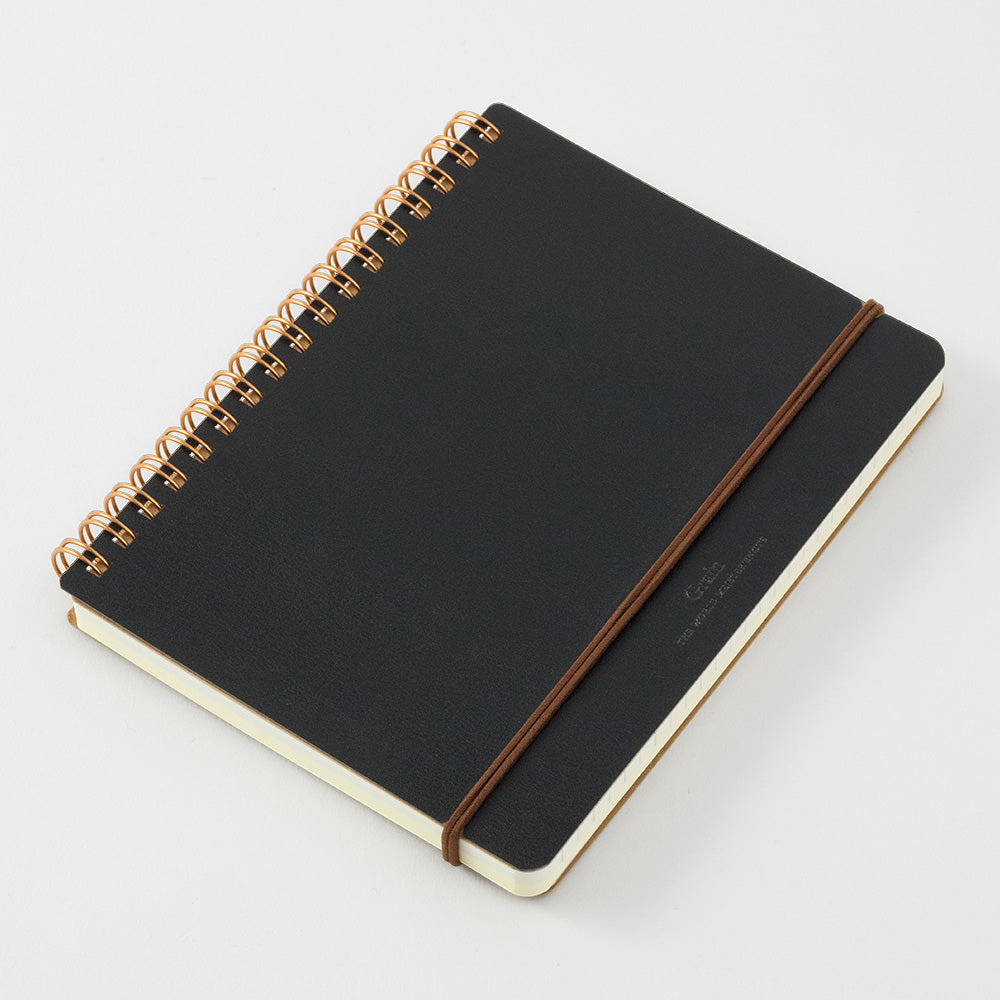 WM Ring Notebook Grain B6 Variant Black
