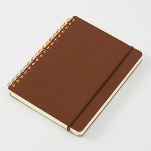 WM Ring Notebook Grain B6 Variant Dark Brown