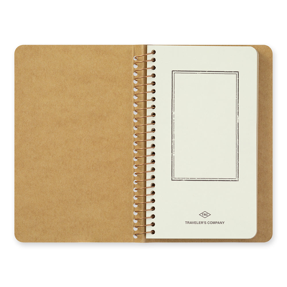 TRC SPIRAL RING NOTEBOOK (A6 Slim) DW Kraft