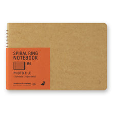 Load image into Gallery viewer, TRC SPIRAL RING NOTEBOOK (B6) Photo File
