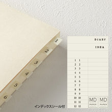 Load image into Gallery viewer, MD Notebook Journal &lt;A5&gt; Codex 1Day 1Page Blank
