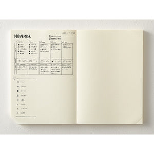 MD Notebook Journal (A5) Codex 1Day 1Page Dot Grid A