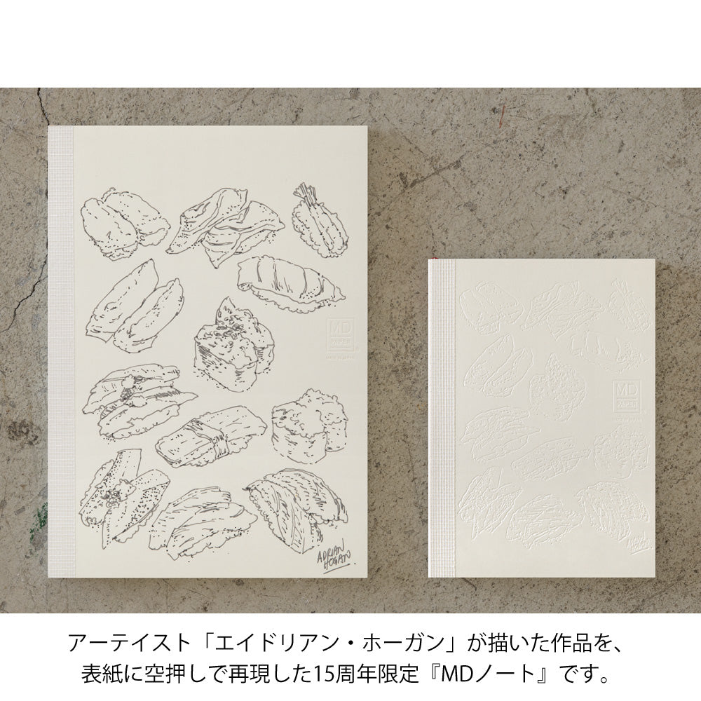 [LIMITED EDITION] MD Notebook(A6) Blank 15th Adrian Hogan