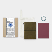 Load image into Gallery viewer, TRAVELER’S notebook Passport Size Olive
