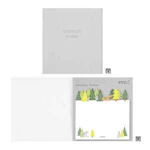 Sticky Notes Die-Cutting Forest