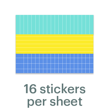 Mossery Stickers: Strips