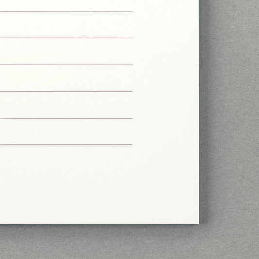 MD Letter Pad Cotton Horizontal Ruled Lines