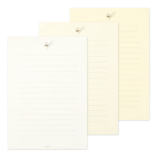Letter pad <A5> Giving a color White