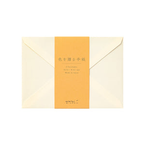 Envelope <162×114mm> Giving a colour Gold