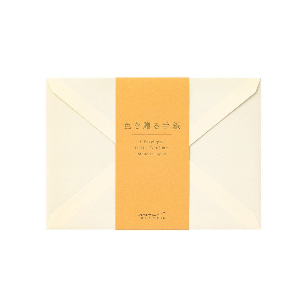 Envelope <162×114mm> Giving a colour Gold