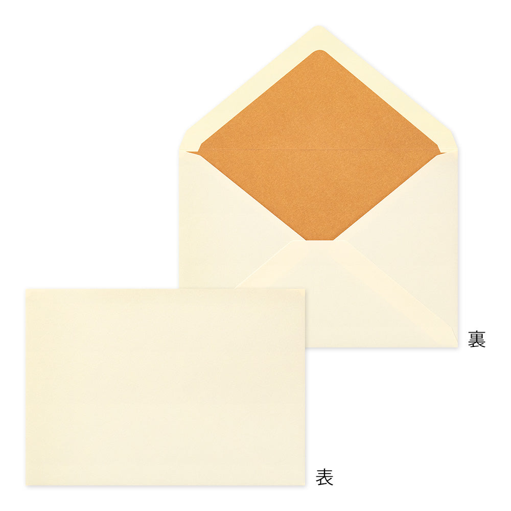 Envelope <162×114mm> Giving a colour Gold