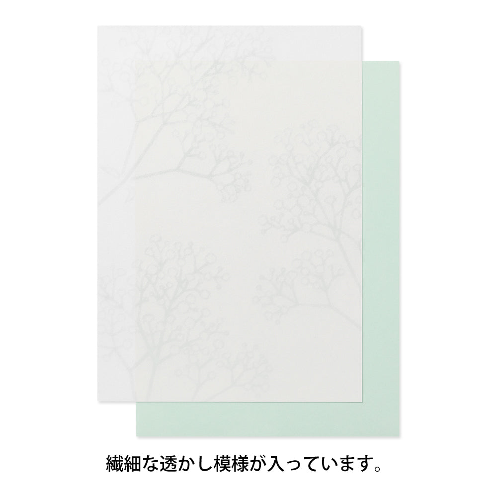 Letter Pad (A5) Watermark Gypsophila / Baby’s Breath