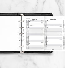 Load image into Gallery viewer, Vertical Year Planner Mini 2022
