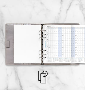 Horizontal Year Planner A5 2022