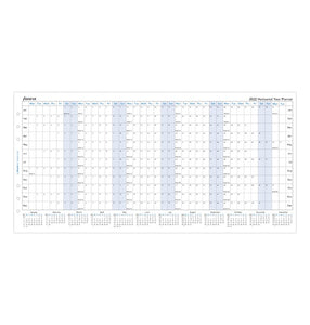 Horizontal Year Planner A5 2022