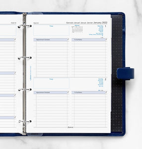 One Day On A Page Business Diary A4 2022