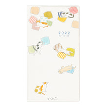 Load image into Gallery viewer, Pocket Diary (Slim) Cat 2022
