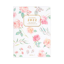 Load image into Gallery viewer, Pocket Diary (A6) Country Time Flower 2022
