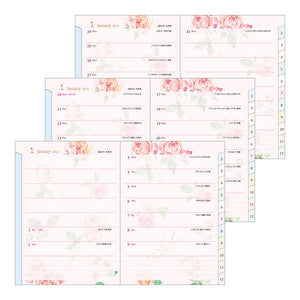 Pocket Diary (A6) Country Time Flower 2022